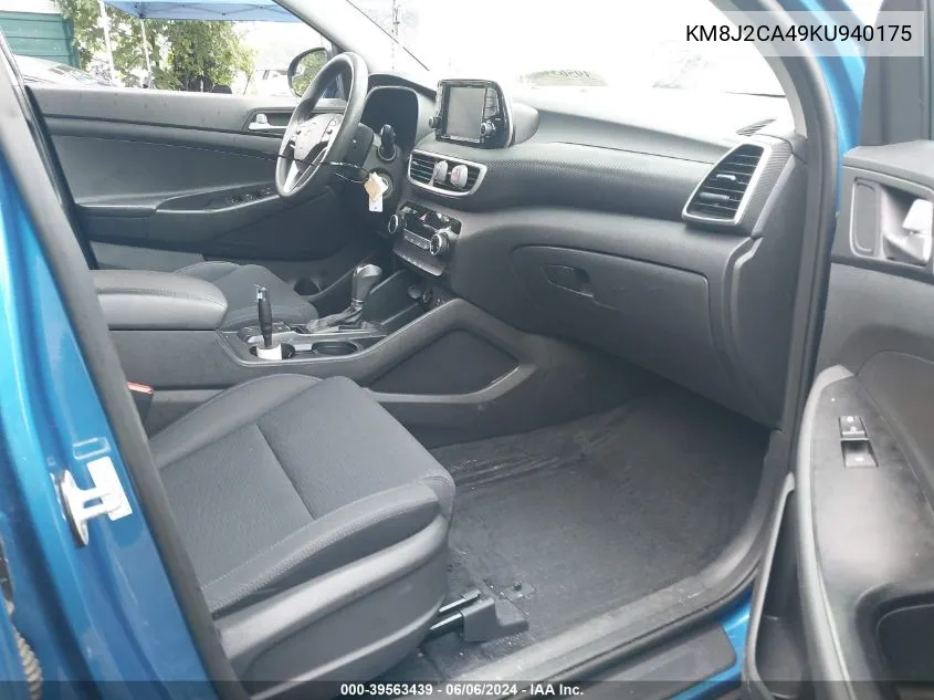 KM8J2CA49KU940175 2019 Hyundai Tucson Se