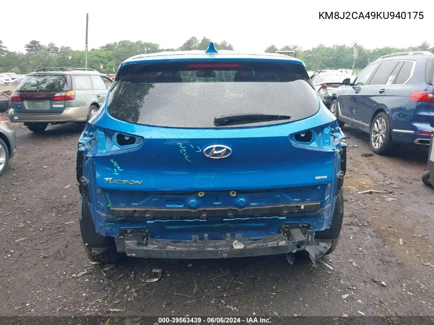 KM8J2CA49KU940175 2019 Hyundai Tucson Se