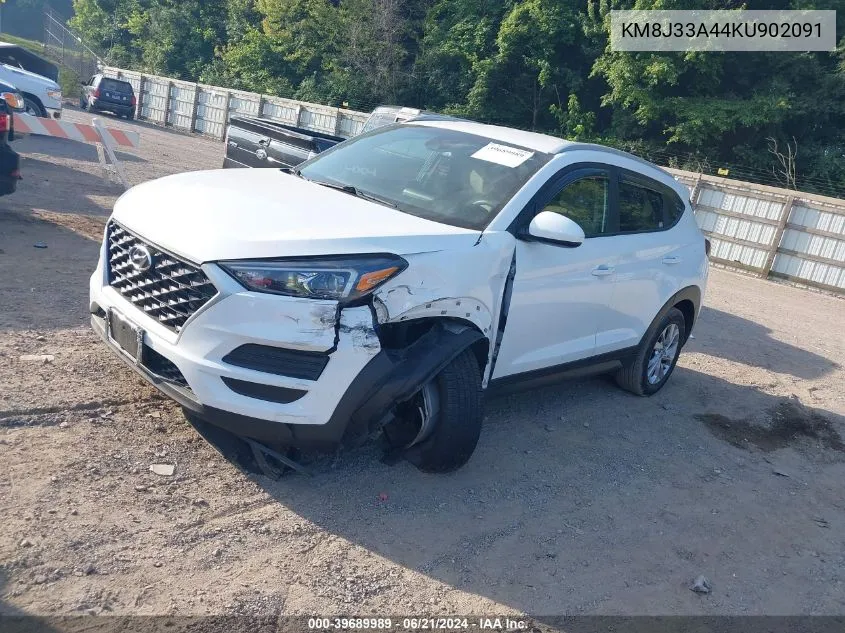 KM8J33A44KU902091 2019 Hyundai Tucson Value