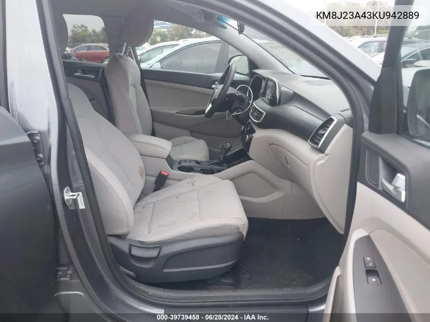 KM8J23A43KU942889 2019 Hyundai Tucson Se