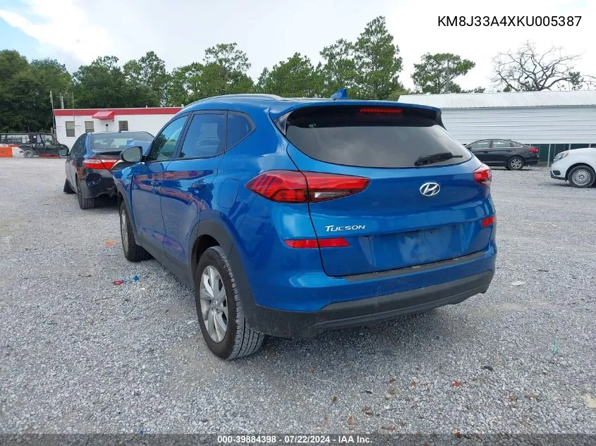 KM8J33A4XKU005387 2019 Hyundai Tucson Value