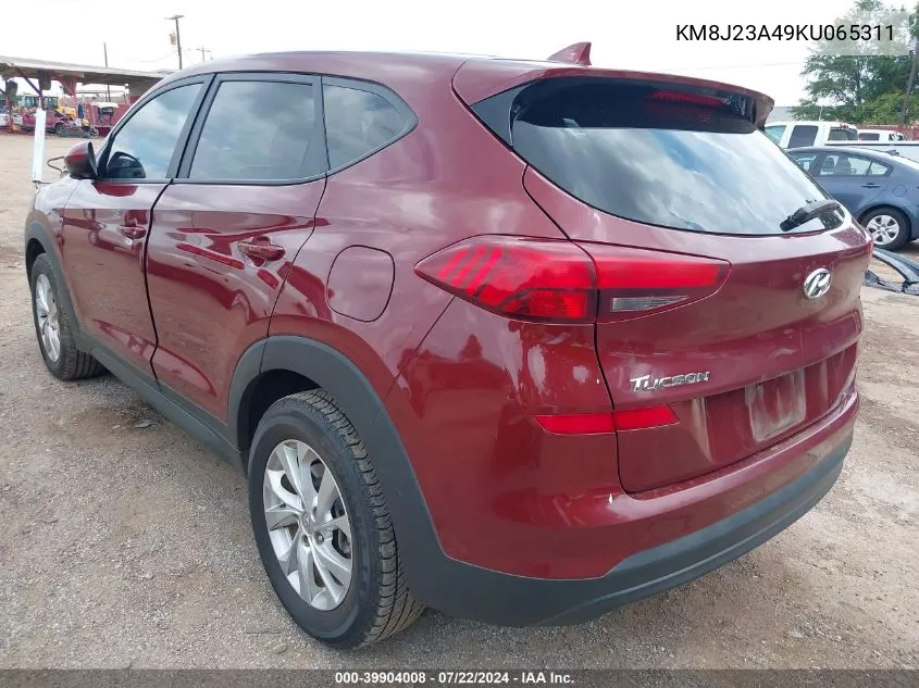 KM8J23A49KU065311 2019 Hyundai Tucson Se