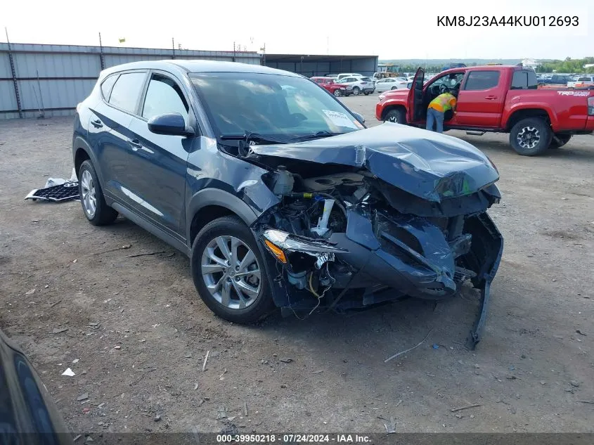 KM8J23A44KU012693 2019 Hyundai Tucson Se