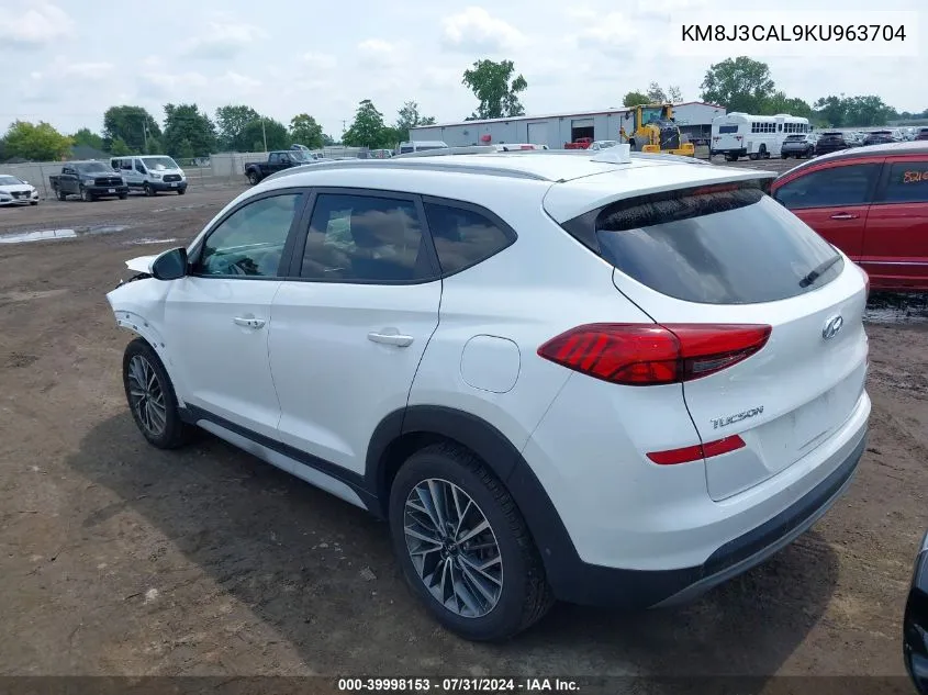 KM8J3CAL9KU963704 2019 Hyundai Tucson Sel