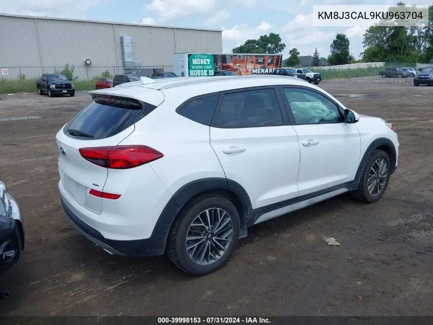 KM8J3CAL9KU963704 2019 Hyundai Tucson Sel