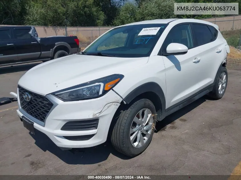 KM8J2CA46KU063774 2019 Hyundai Tucson Se