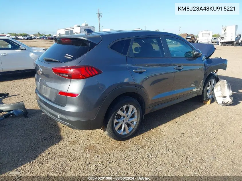 KM8J23A48KU915221 2019 Hyundai Tucson Se