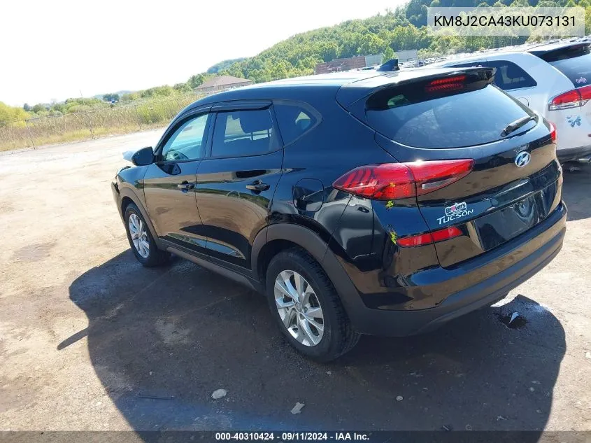 KM8J2CA43KU073131 2019 Hyundai Tucson Se