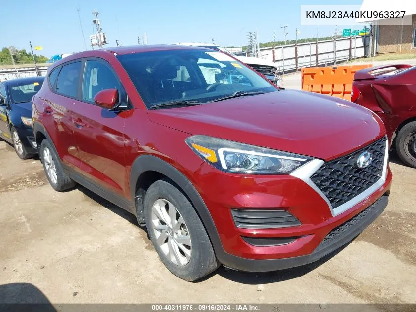 KM8J23A40KU963327 2019 Hyundai Tucson Se