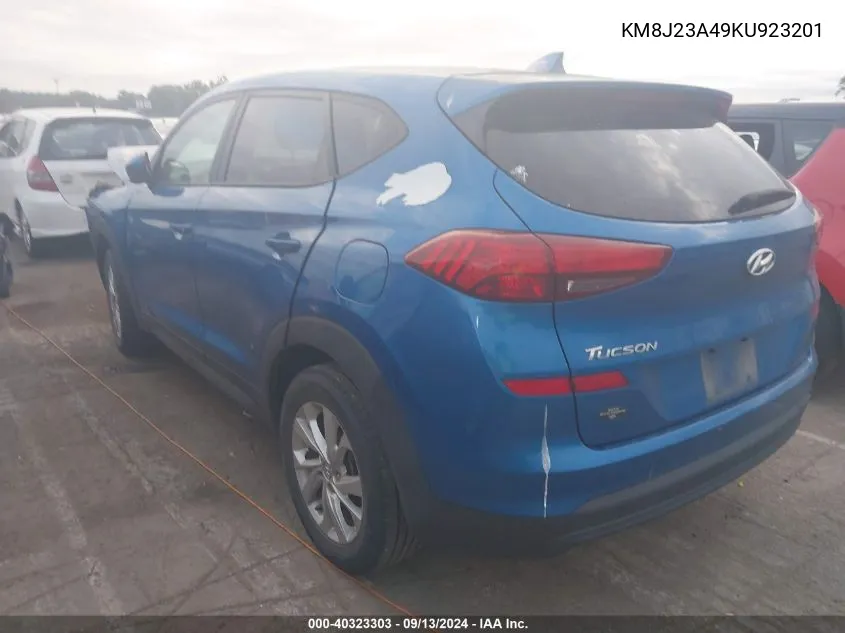 KM8J23A49KU923201 2019 Hyundai Tucson Se