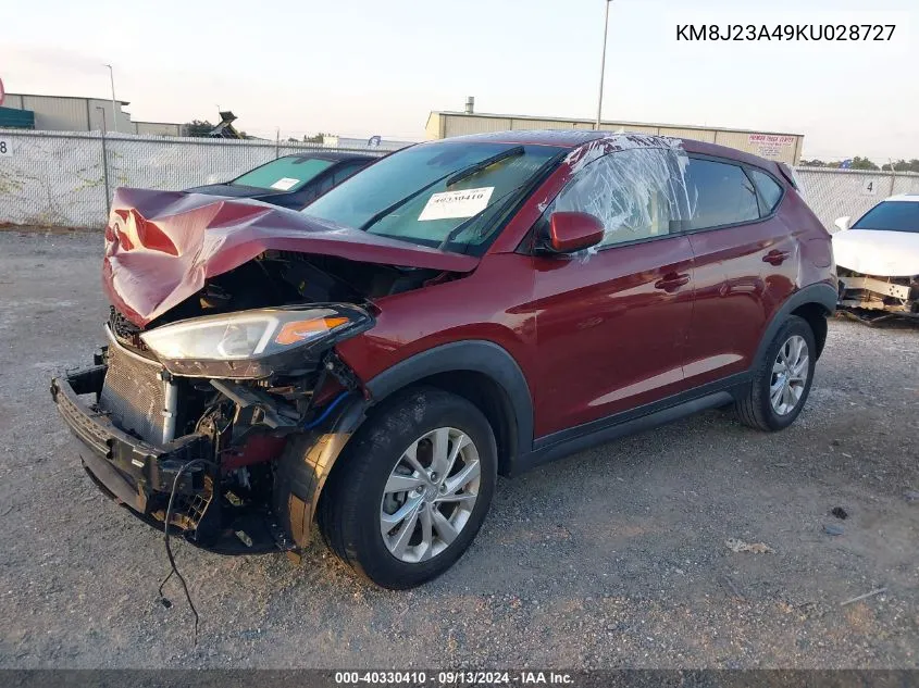 KM8J23A49KU028727 2019 Hyundai Tucson Se