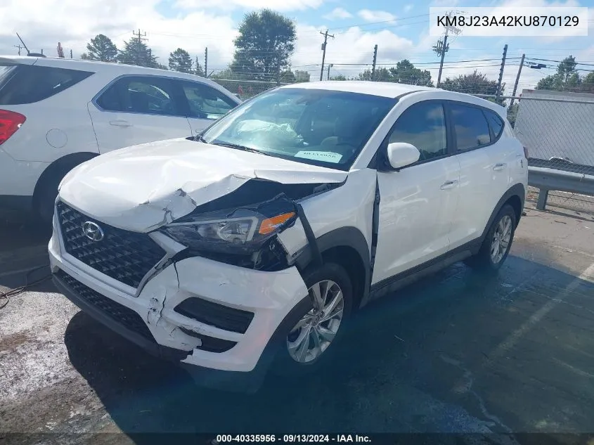 KM8J23A42KU870129 2019 Hyundai Tucson Se