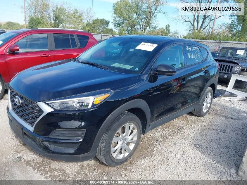 KM8J2CA49KU029635 2019 Hyundai Tucson Se