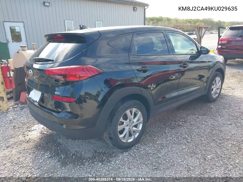 KM8J2CA49KU029635 2019 Hyundai Tucson Se