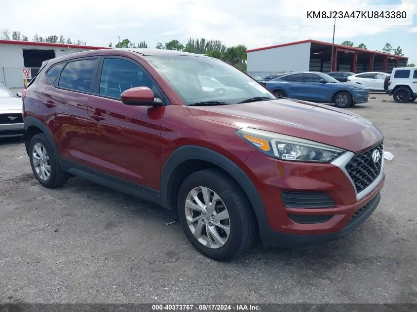 KM8J23A47KU843380 2019 Hyundai Tucson Se