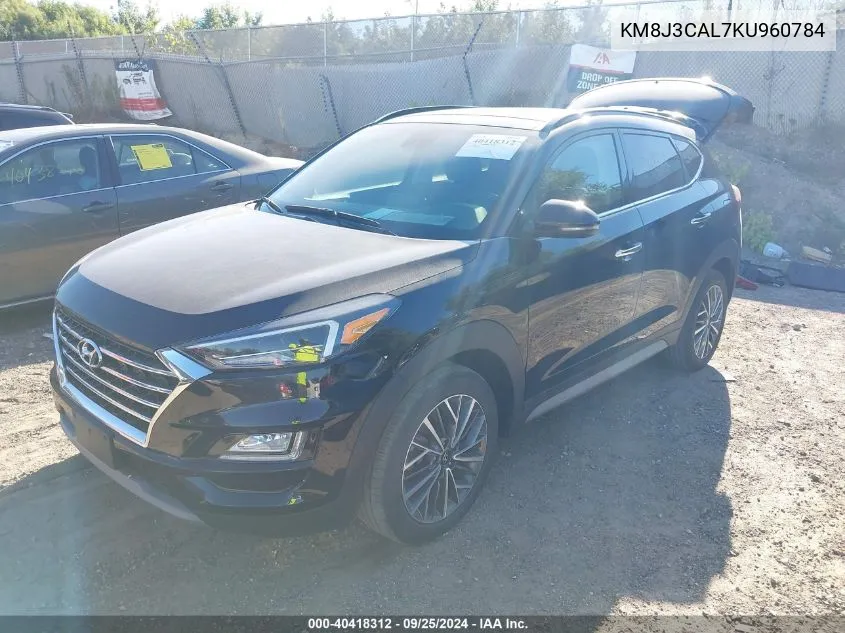 KM8J3CAL7KU960784 2019 Hyundai Tucson Ultimate