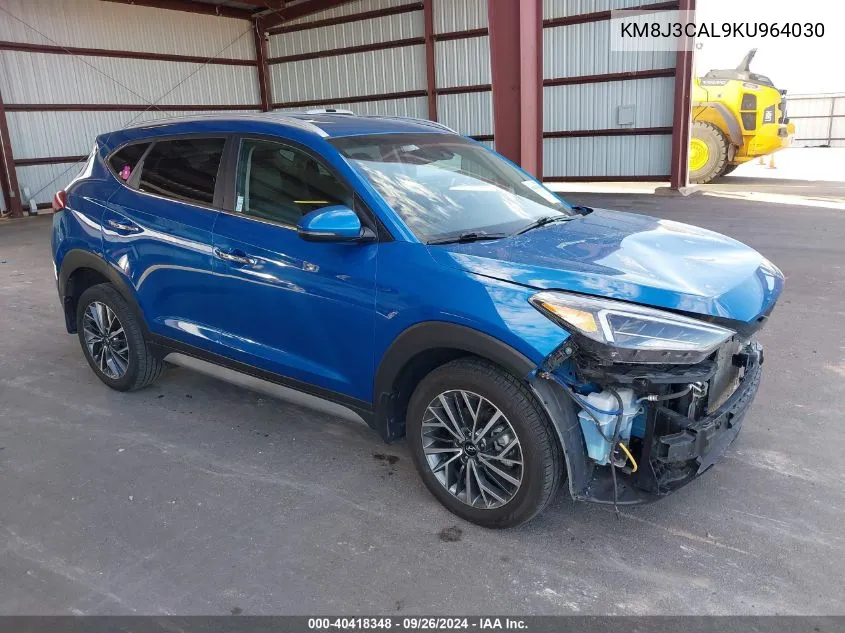 KM8J3CAL9KU964030 2019 Hyundai Tucson Limited/Sel/Sport/Ultimat