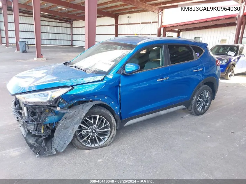 KM8J3CAL9KU964030 2019 Hyundai Tucson Limited/Sel/Sport/Ultimat