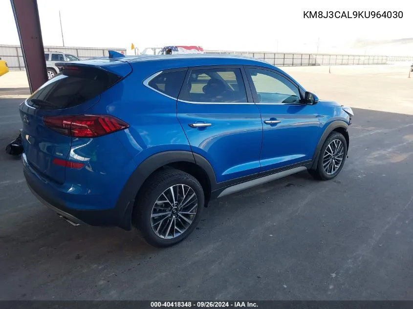 KM8J3CAL9KU964030 2019 Hyundai Tucson Limited/Sel/Sport/Ultimat