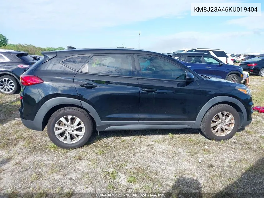 KM8J23A46KU019404 2019 Hyundai Tucson Se