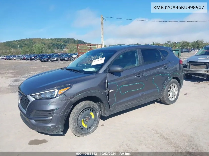 KM8J2CA46KU998907 2019 Hyundai Tucson Se