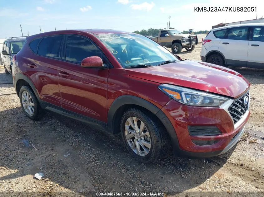 KM8J23A47KU882051 2019 Hyundai Tucson Se