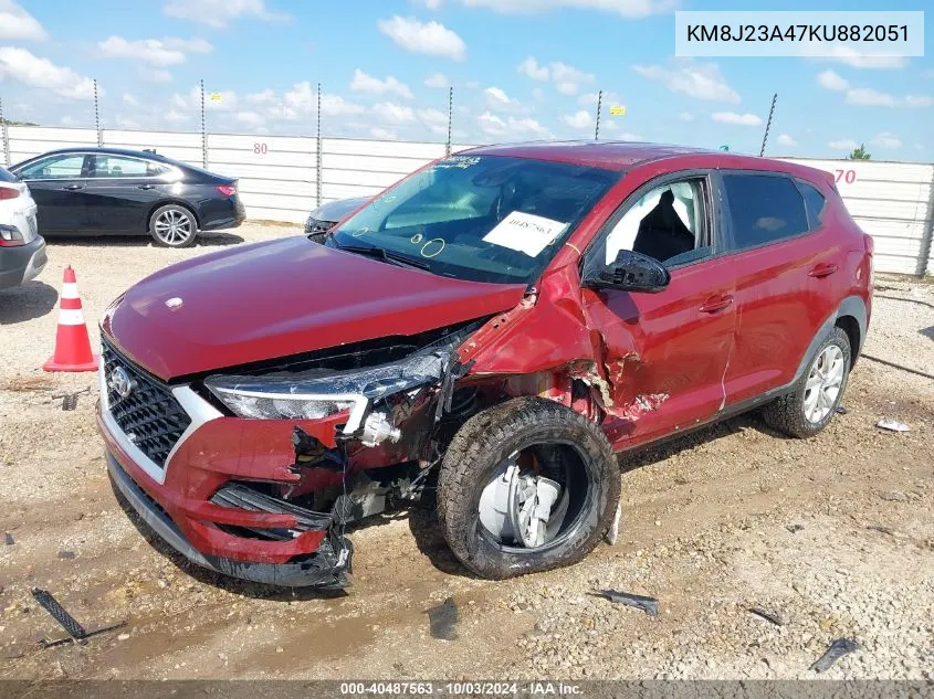 KM8J23A47KU882051 2019 Hyundai Tucson Se