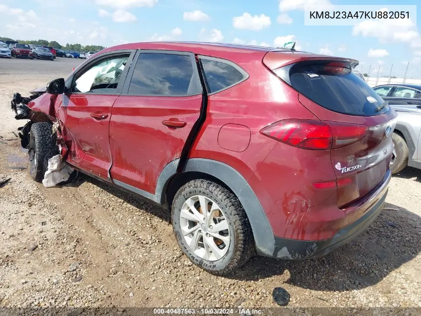 KM8J23A47KU882051 2019 Hyundai Tucson Se