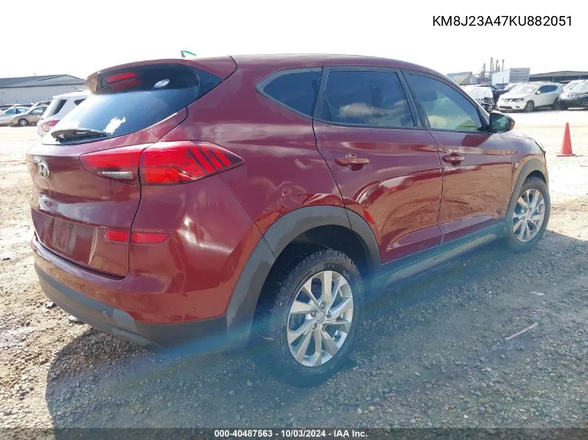 KM8J23A47KU882051 2019 Hyundai Tucson Se