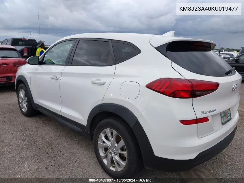 KM8J23A40KU019477 2019 Hyundai Tucson Se