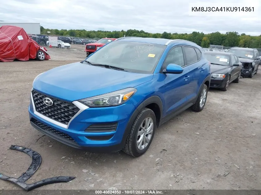 KM8J3CA41KU914361 2019 Hyundai Tucson Value