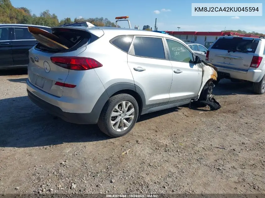 KM8J2CA42KU045594 2019 Hyundai Tucson Se