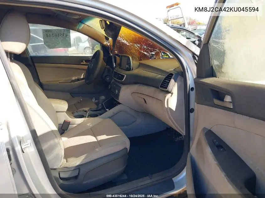 KM8J2CA42KU045594 2019 Hyundai Tucson Se