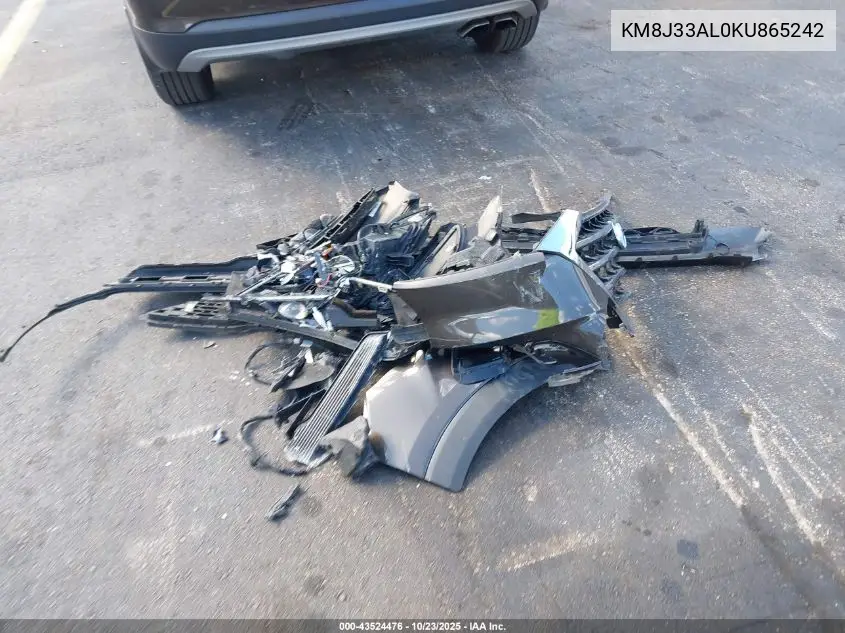 KM8J33AL0KU865242 2019 Hyundai Tucson Ultimate