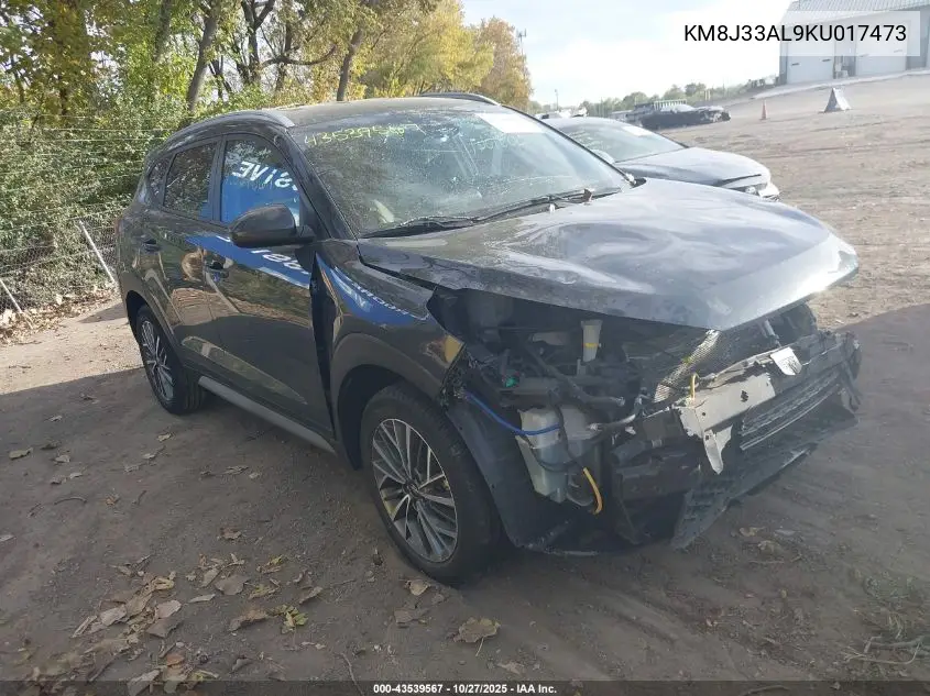KM8J33AL9KU017473 2019 Hyundai Tucson Sel
