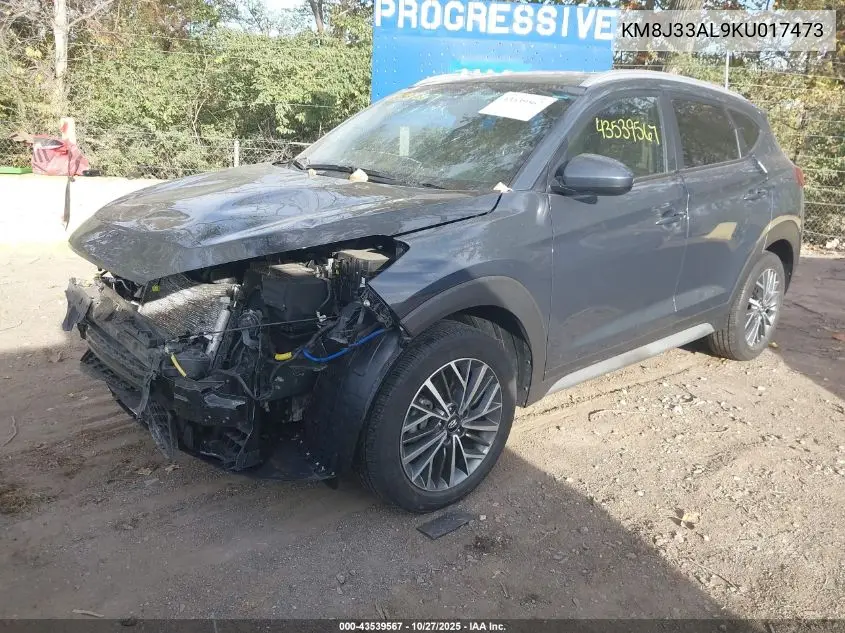 KM8J33AL9KU017473 2019 Hyundai Tucson Sel