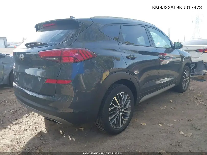 KM8J33AL9KU017473 2019 Hyundai Tucson Sel