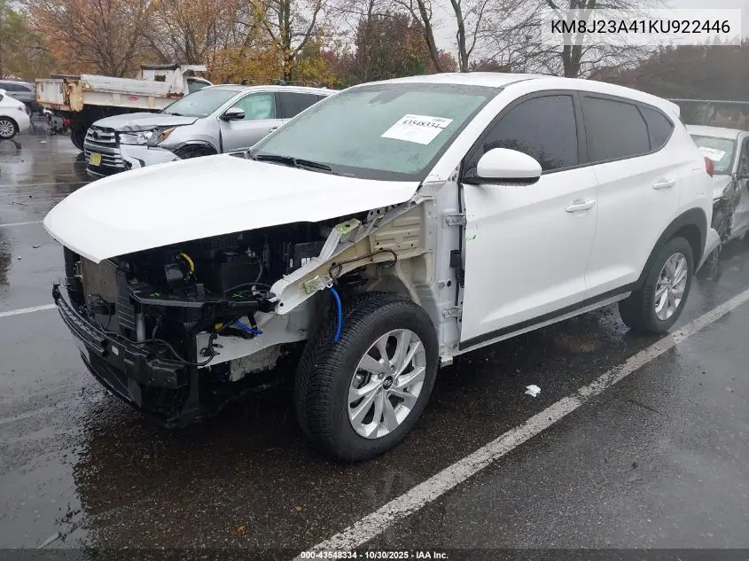 KM8J23A41KU922446 2019 Hyundai Tucson Se