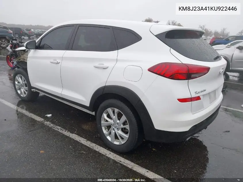 KM8J23A41KU922446 2019 Hyundai Tucson Se