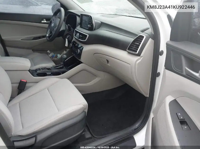 KM8J23A41KU922446 2019 Hyundai Tucson Se