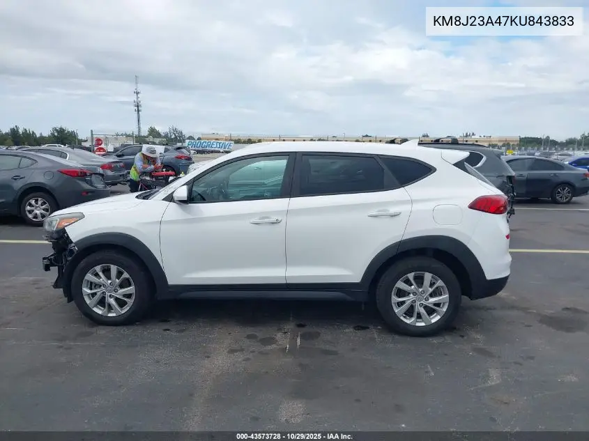 KM8J23A47KU843833 2019 Hyundai Tucson Se