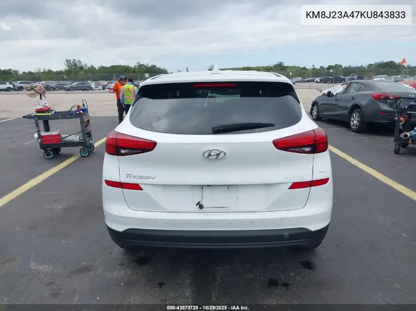 KM8J23A47KU843833 2019 Hyundai Tucson Se