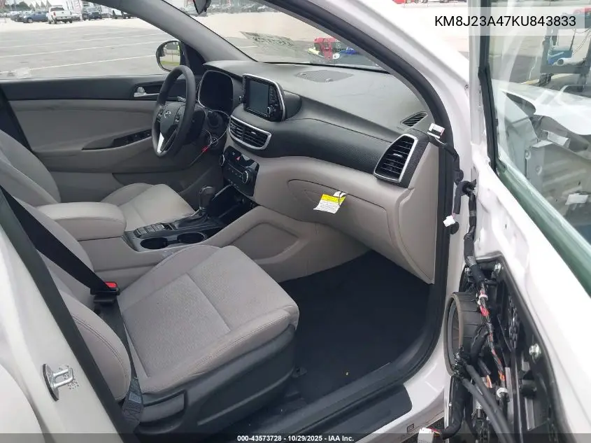 KM8J23A47KU843833 2019 Hyundai Tucson Se