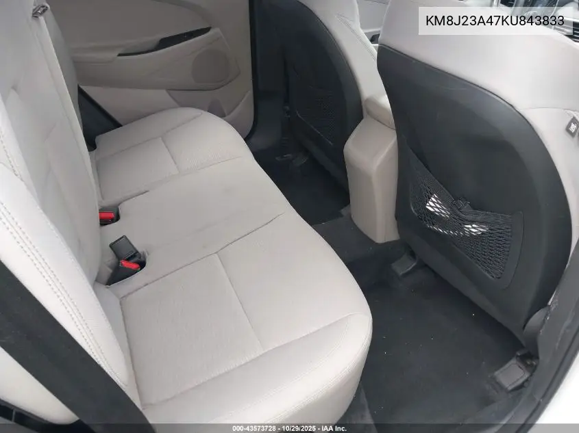 KM8J23A47KU843833 2019 Hyundai Tucson Se