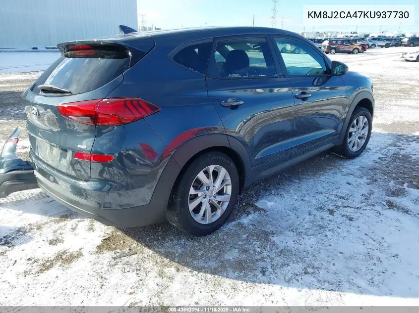 KM8J2CA47KU937730 2019 Hyundai Tucson Se