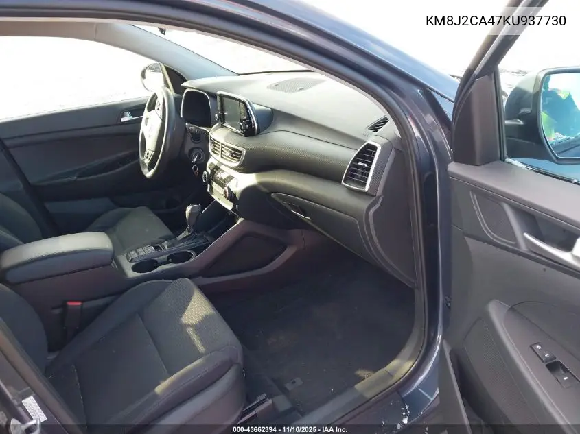 KM8J2CA47KU937730 2019 Hyundai Tucson Se