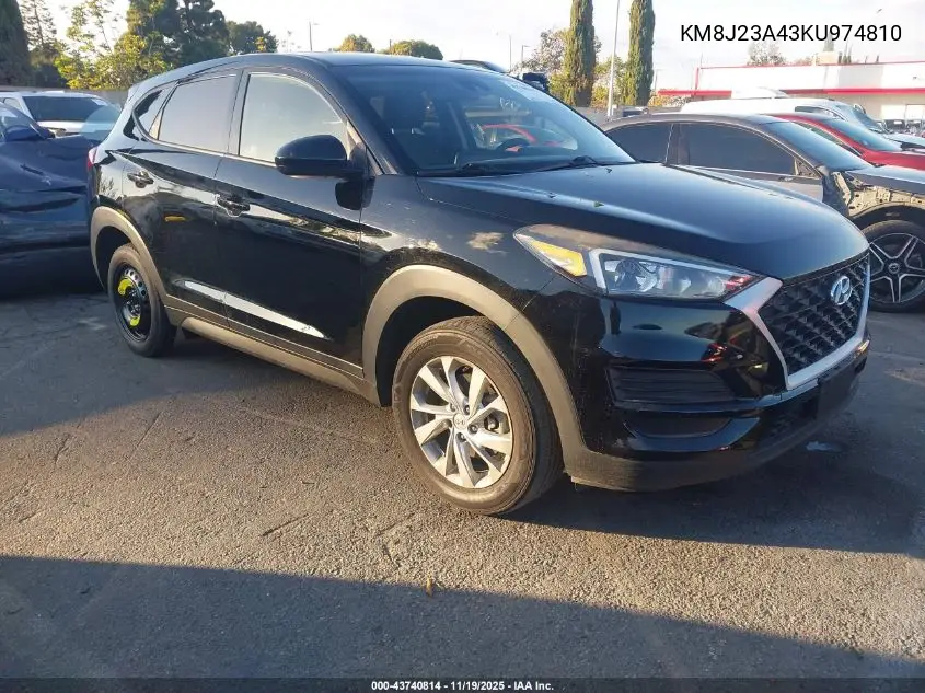 KM8J23A43KU974810 2019 Hyundai Tucson Se