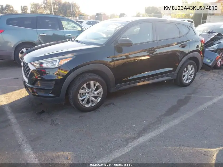 KM8J23A43KU974810 2019 Hyundai Tucson Se