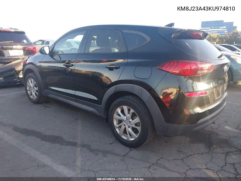 KM8J23A43KU974810 2019 Hyundai Tucson Se