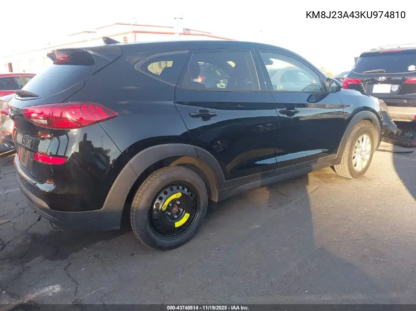 KM8J23A43KU974810 2019 Hyundai Tucson Se